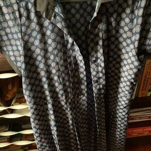Jason Wu Blue Geometric Casual Shirt
